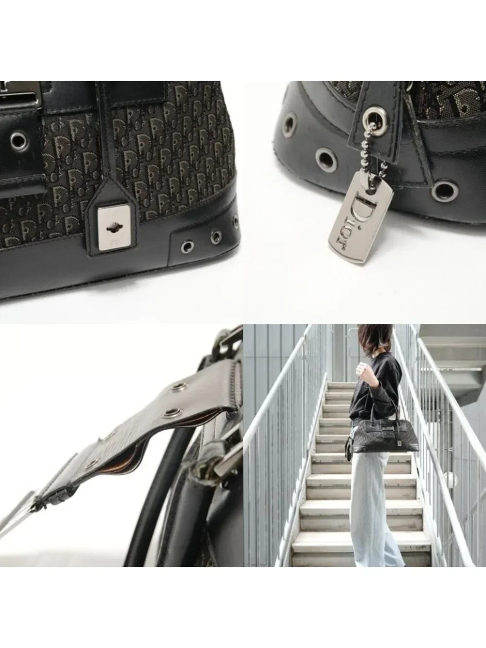 Dior Shoulder Bag Trotter Canvas Street Chic - Picture 10 of 10